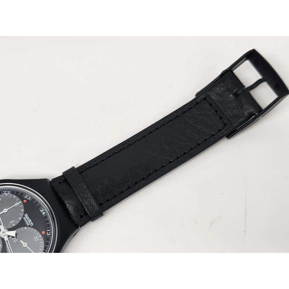 Swatch Chrono SCB106 Wall Street Chronograph Watch in Case & Papers NOS